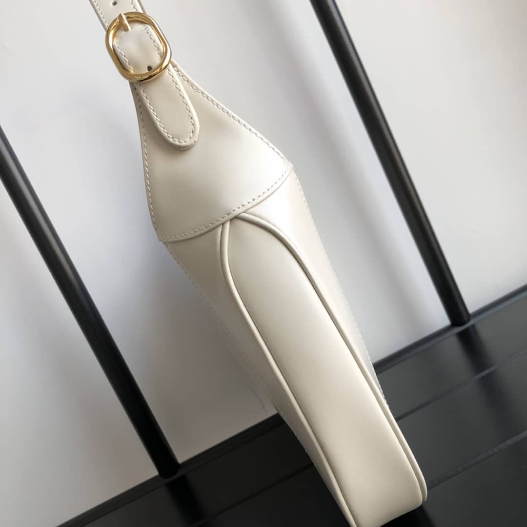 Gvc*1 GG Jackie 1961 Small Hobo Shoulder Bag Replica White 636709