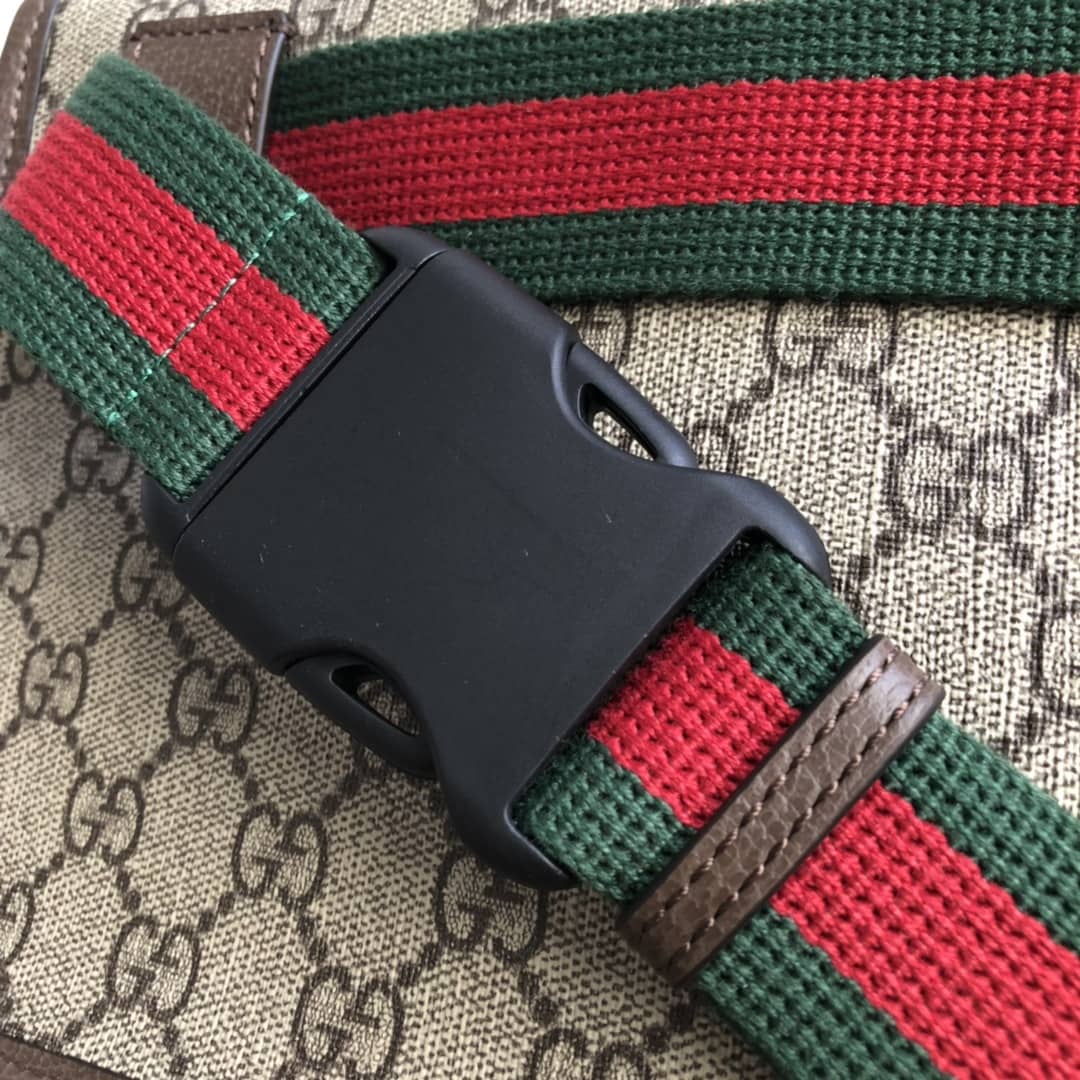 Gvc*1 Neo Vintage GG Svp*me Belt Bag Replica Brown 493930