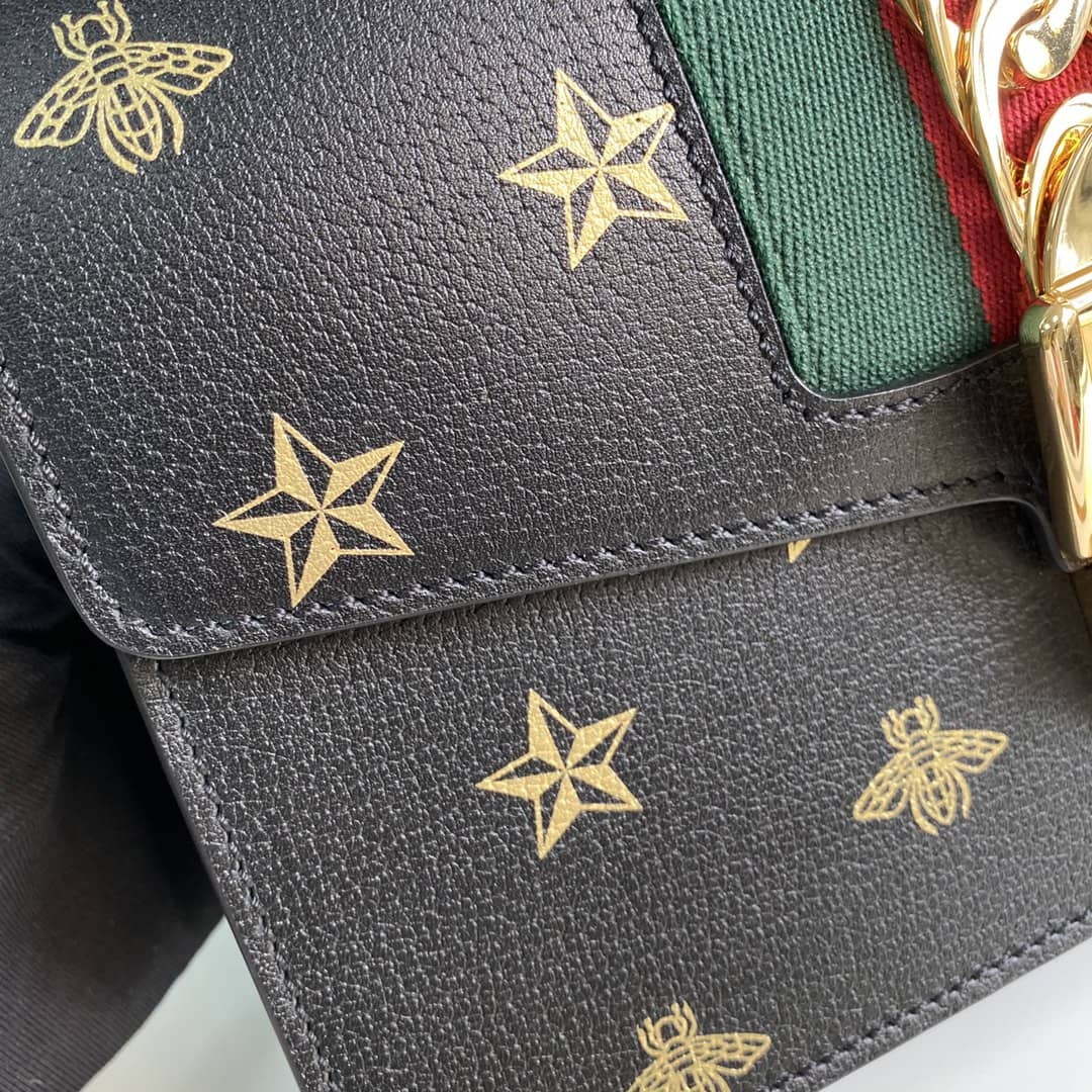 Gvc*1 Sylvie Bee Star Small Shoulder Bag Replica 524405