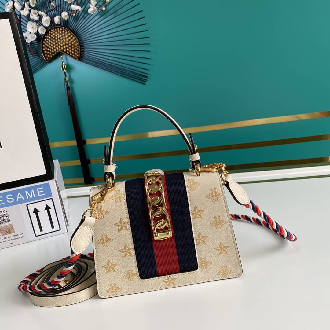 Gvc*1 Womens Sylvie Leather Mini Bag Replica 470270