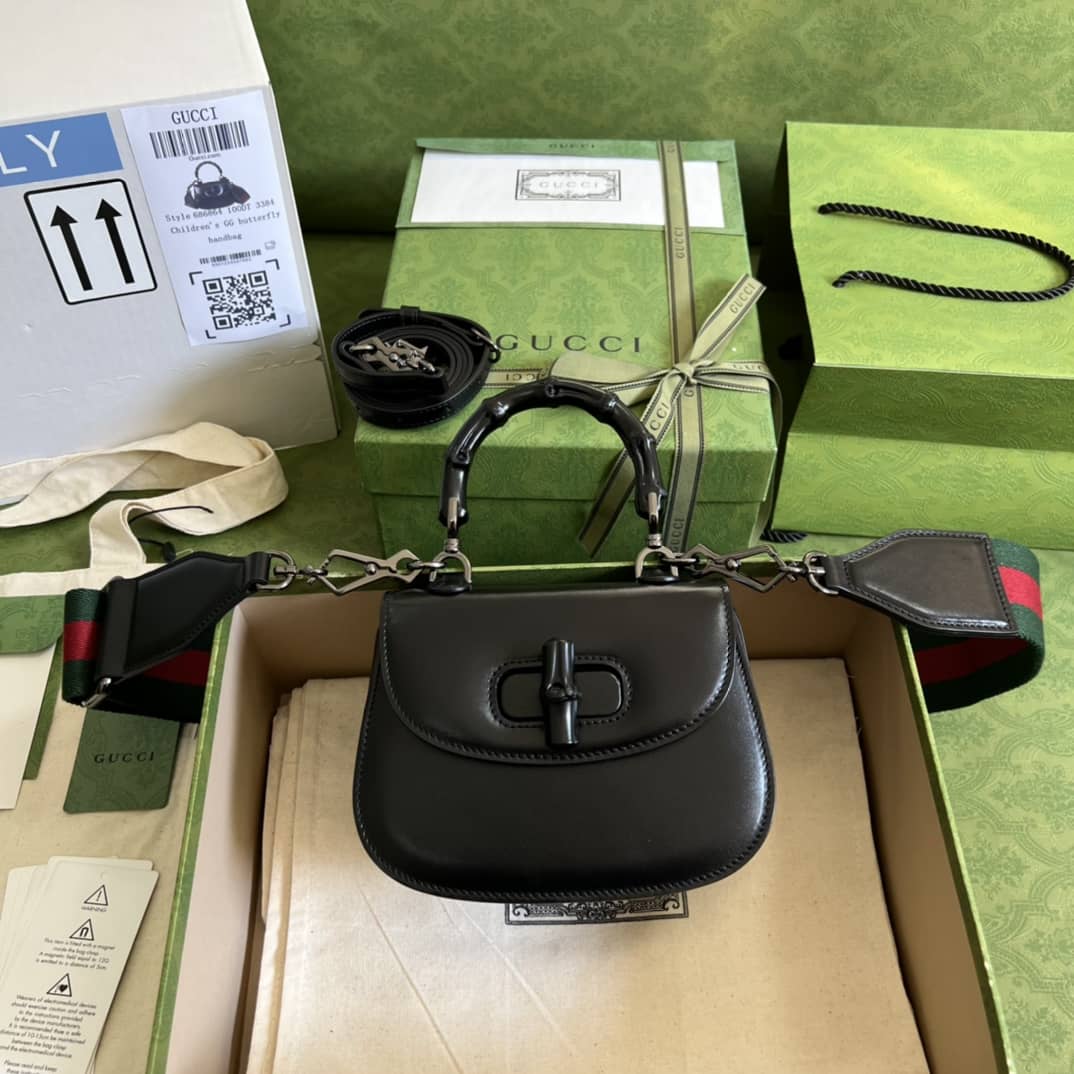 Gvc*1 Bamboo Mini Top Handle Bag Replica 686864