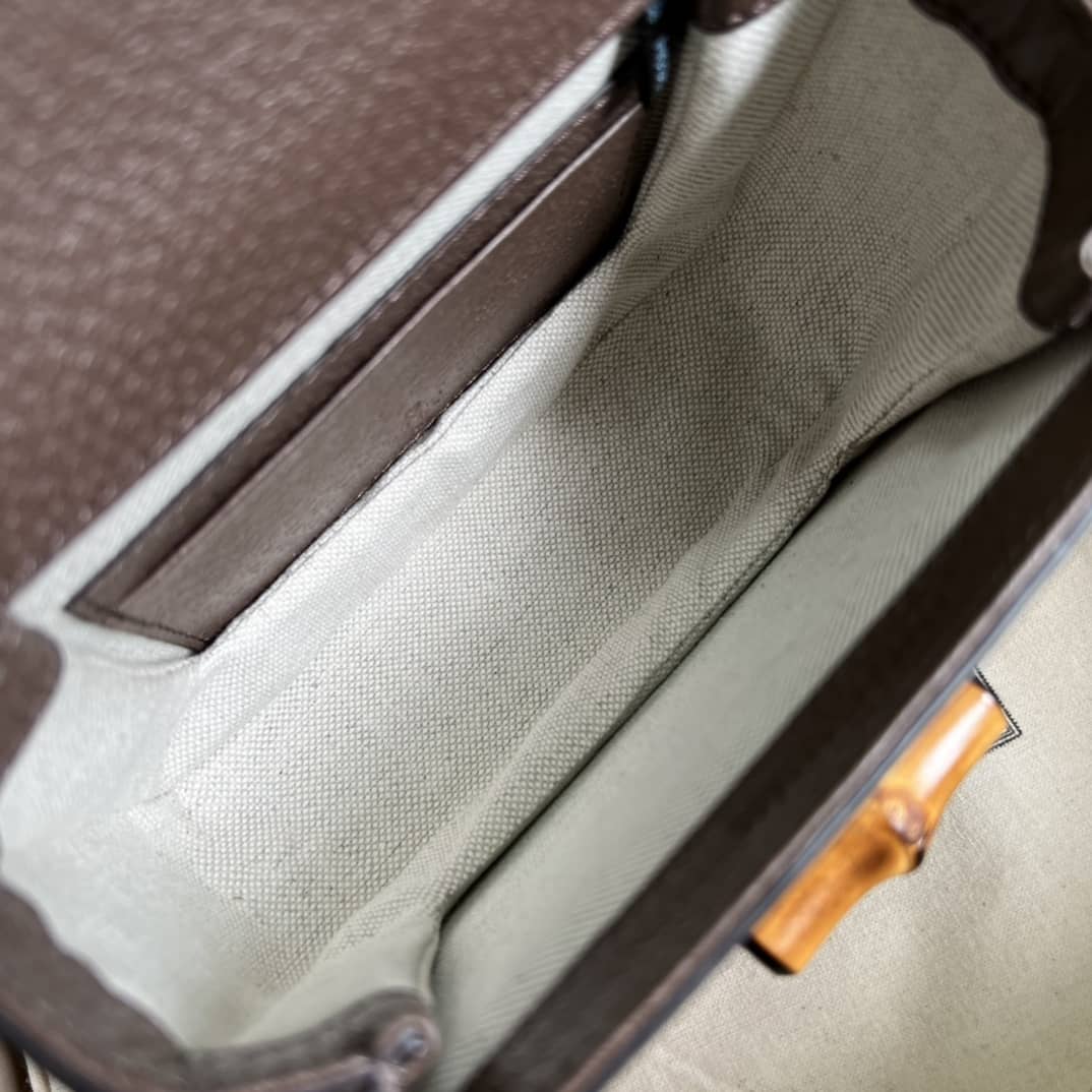 Gvc*1 Bamboo 1947 Mini Top Handle Shoulder Bag 686864 Replica