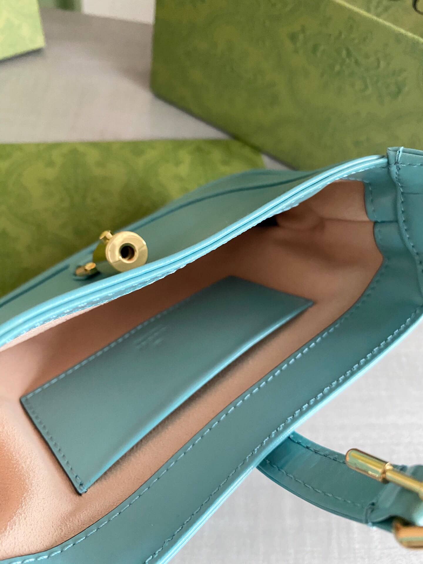 Gvc*1 Jackie 1961 Mini Shoulder Bag Replica Blue 637091