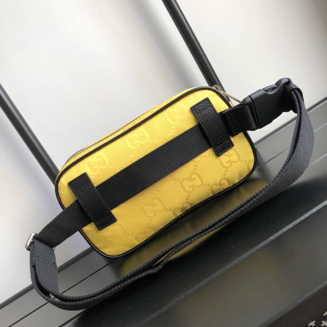 Best Replica Gvc*1 Off The Grid GG Belt Bag Replica Yellow 631341(ColaReps)