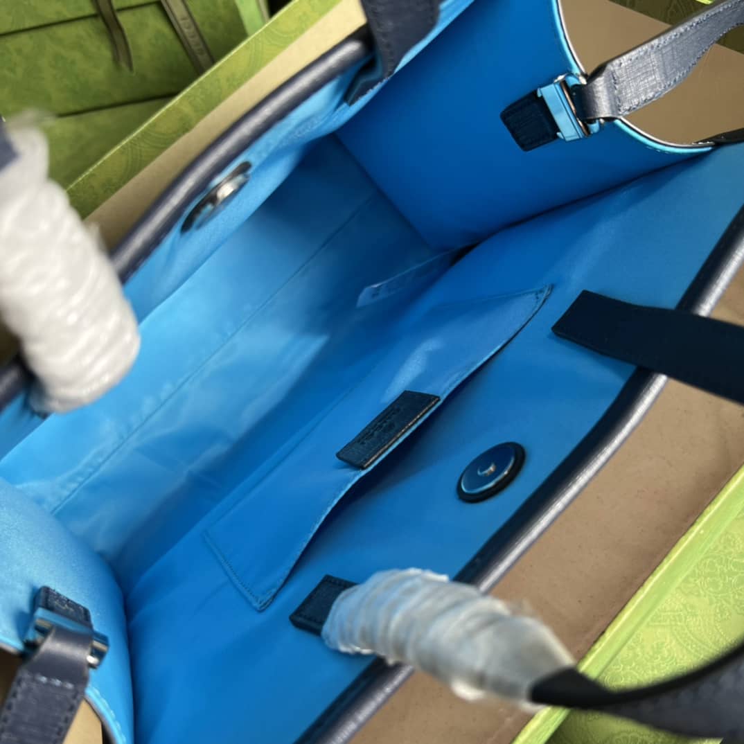 Gvc*1 GG Children Strawberry Print Tote 612992 Replica Bag