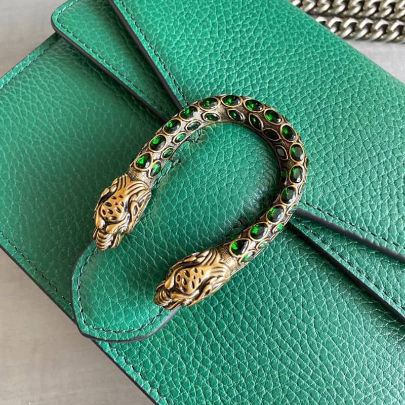Gvc*1 Dionysus Dupe Svp*me Dionysus 2way Mini Chain Shoulder Bag Replica Green 421970