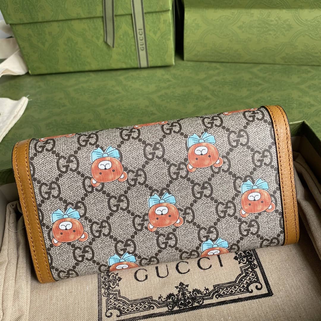 Gvc*1 x Kai Womens Flap Long Wallet Replica 647786