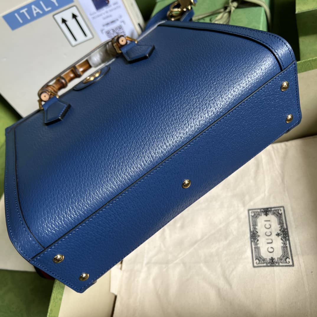 Gvc*1 Diana Small Tote Blue 702721 Replica Bag