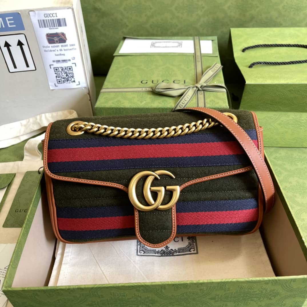 Gvc*1 Marmont GG Small matelassé Shoulder Bag Replica 443497