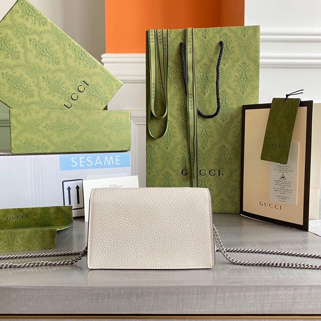 Gvc*1 Dionysus GG Svp*me S*per Mini Bag Replica White 476432