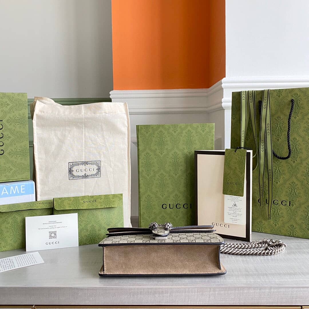 Gvc*1 GG Dionysus Small Shoulder Bag Replica Brown 499623