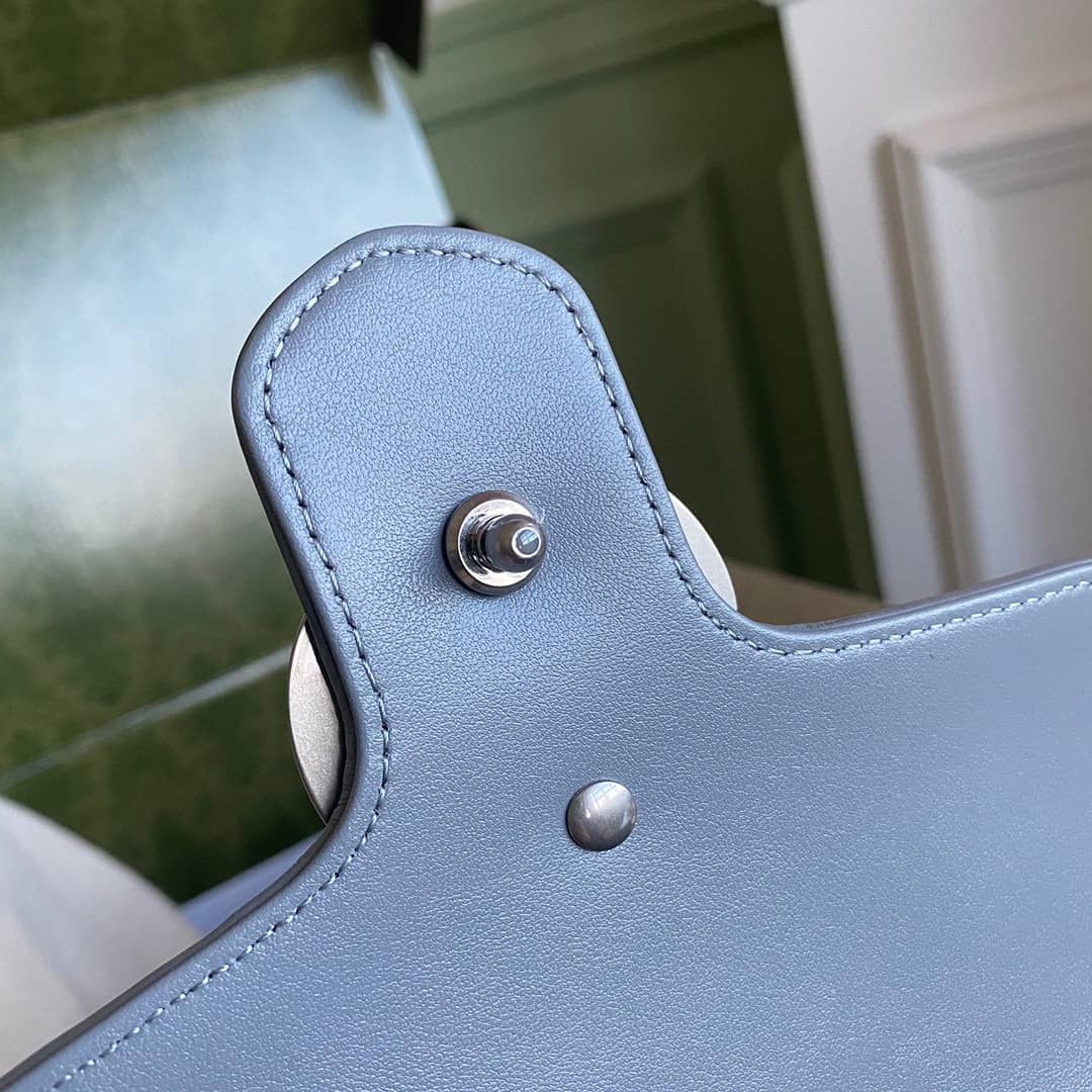 Gvc*1 GG Marmont Canvas Mini Top Handle Crossbody Bag 583571 Replica