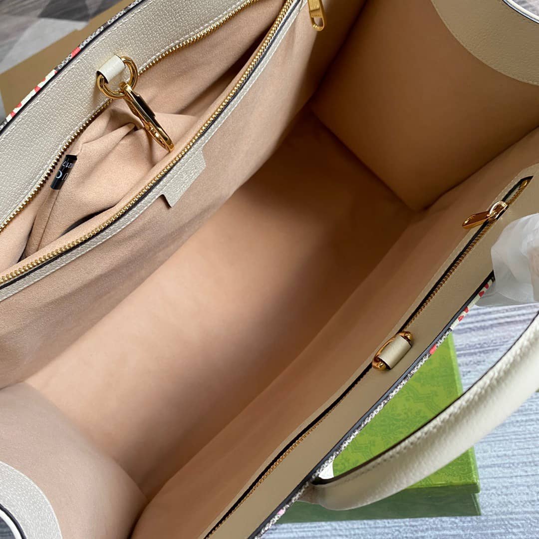 Gvc*1 Les Pommes Large Tote Replica Gray 659980