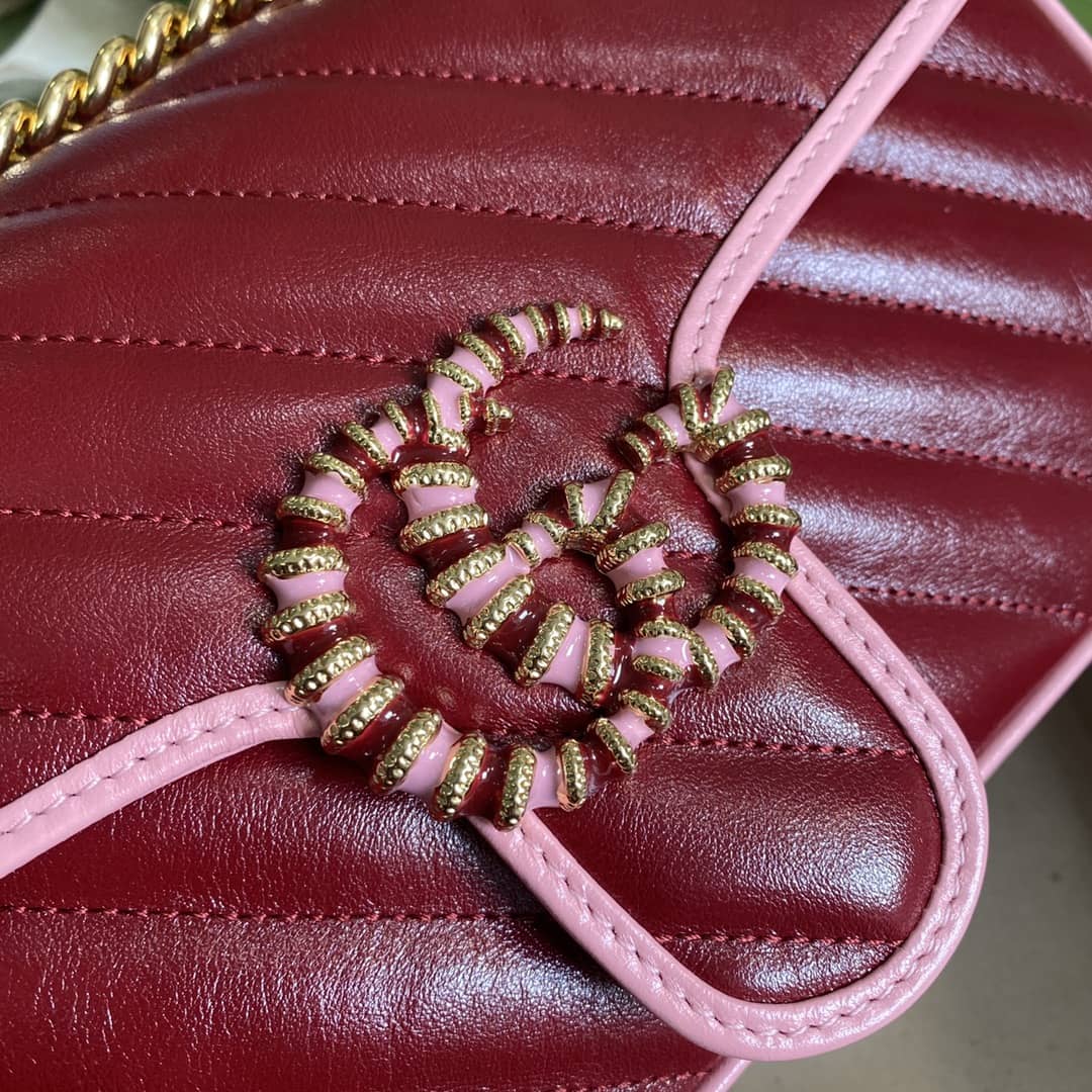 Gvc*1 Marmont GG Small matelassé Shoulder Bag Replica 443497