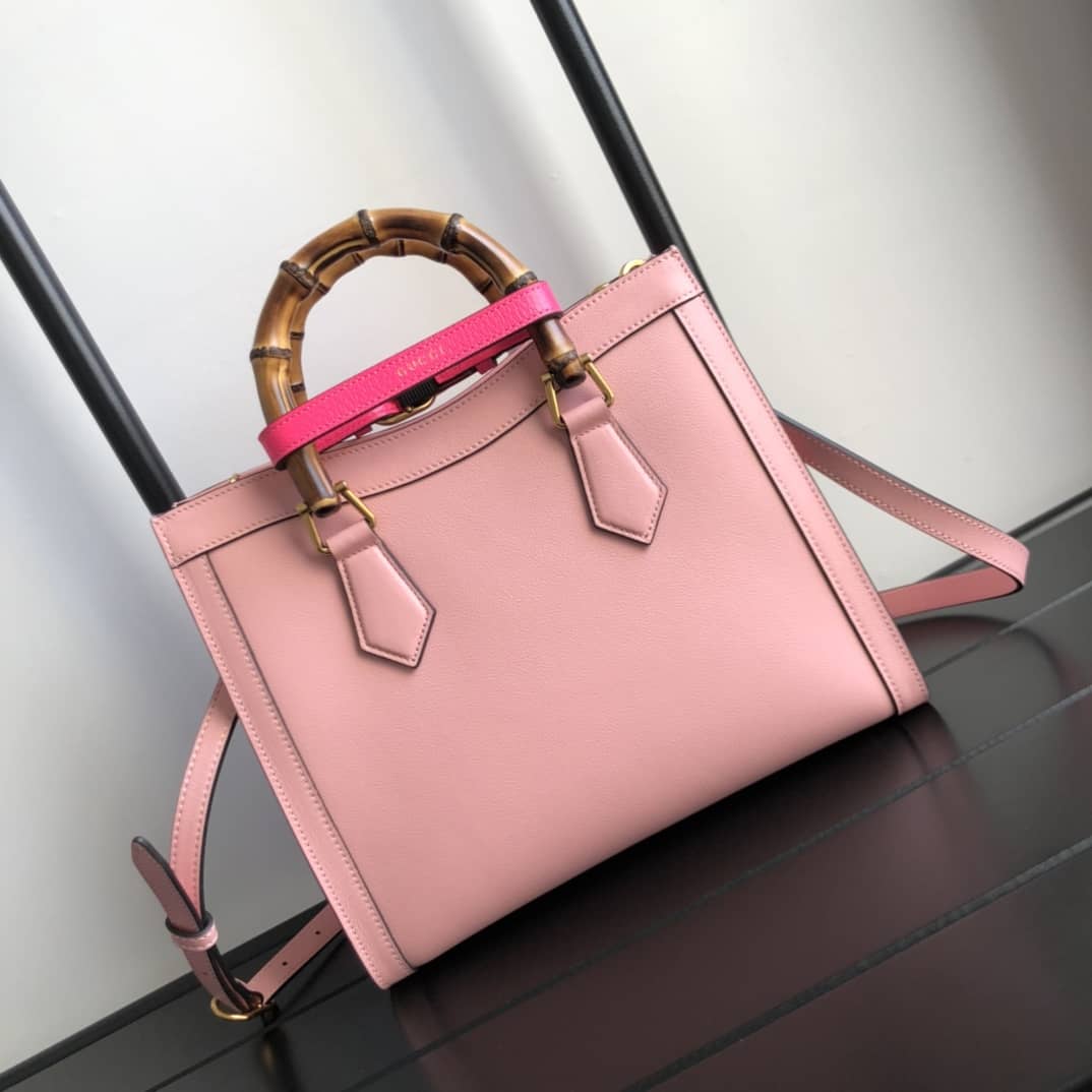 Gvc*1 Diana Small Tote Replica Pink 660195