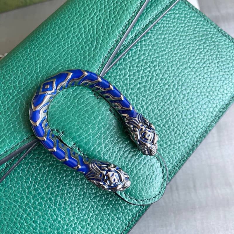 Gvc*1 GG Dionysus Small Shoulder Bag Replica Green 499623