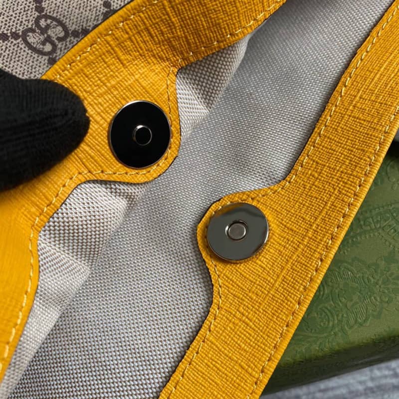 Gvc*1 Children GG Svp*me Canvas Replica Tote Brown 410812