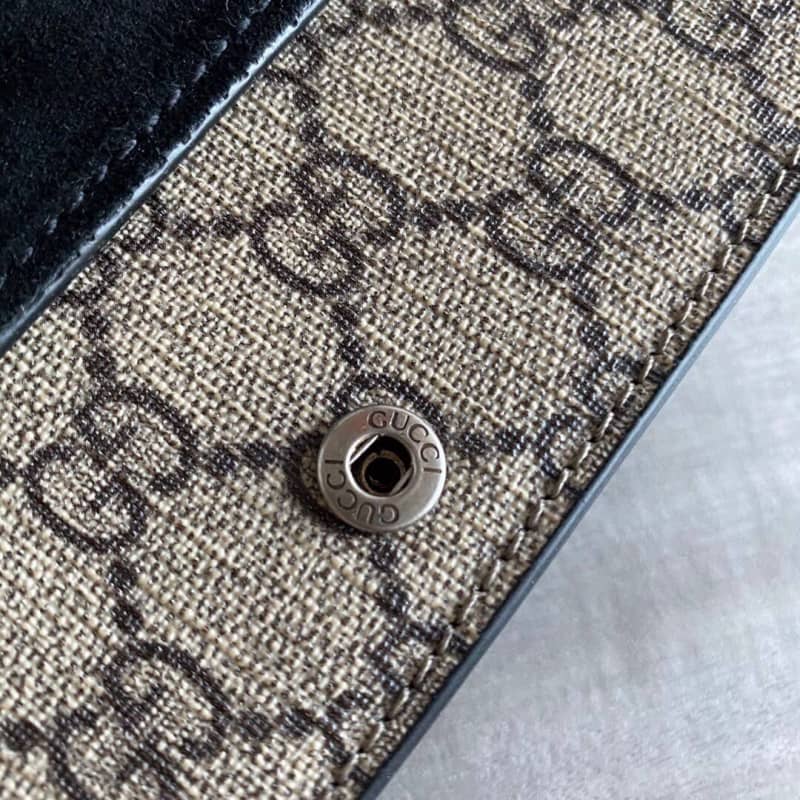 Gvc*1 Dionysus GG Svp*me S*per Mini Bag Replica Gray Black 476432