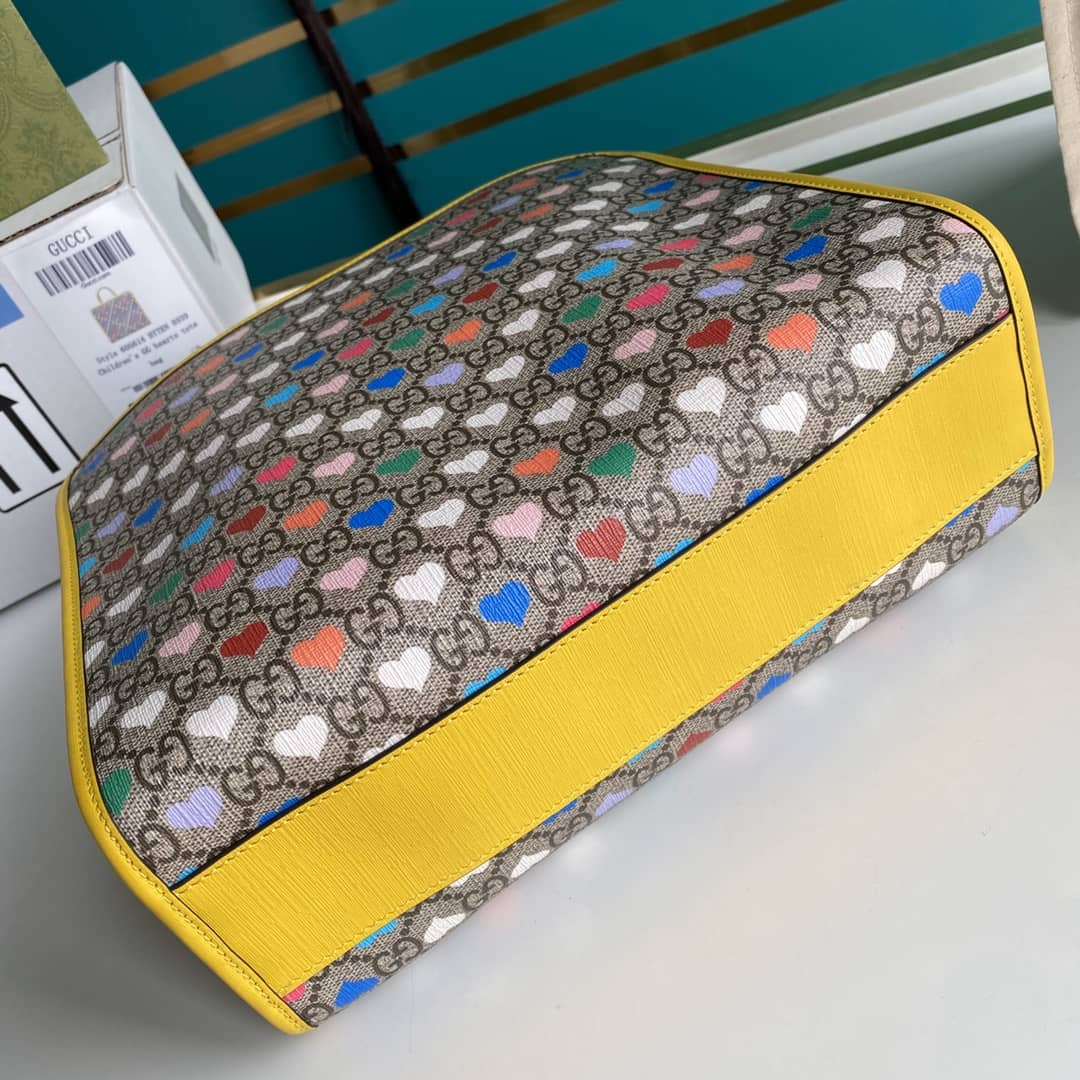 Gvc*1 GG Printed Multicolor Kids Girl Tote Replica 605614