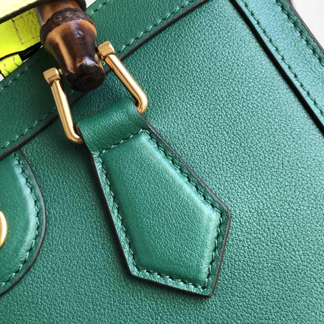 Gvc*1 Diana Small Tote Replica Green 660195