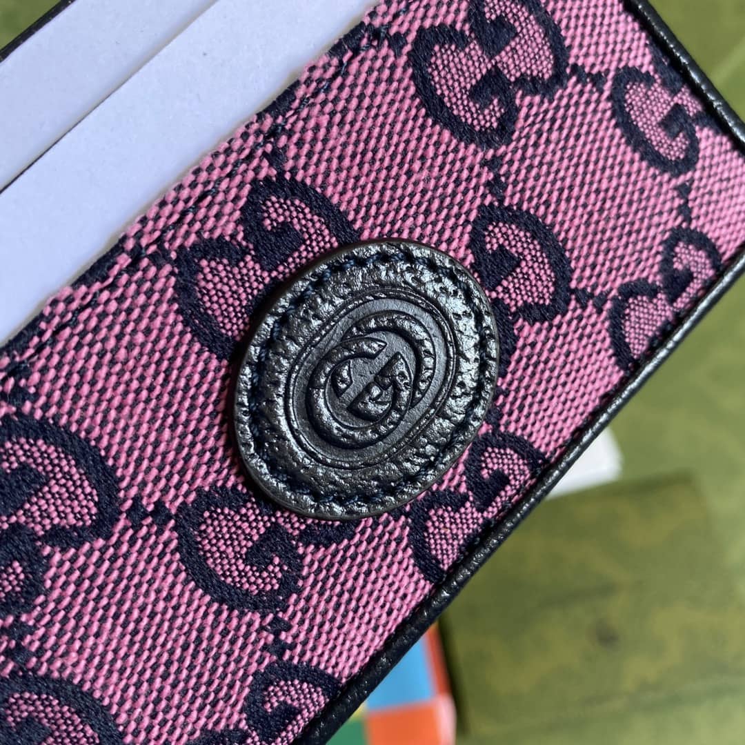 Gvc*1 GG Multicolor Card Case Wallet Replica 659601