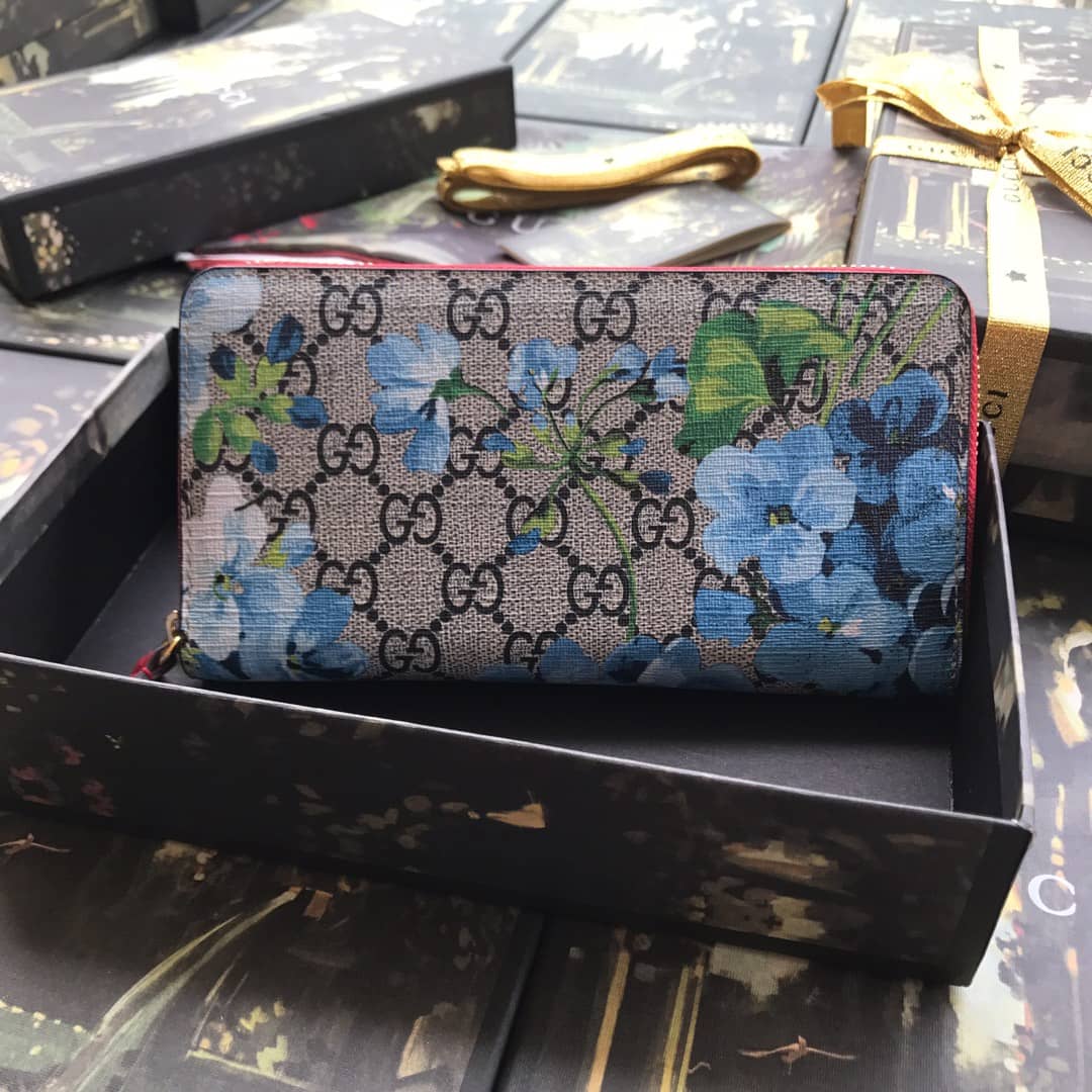 Gvc*1 Bloom Dupes Full Zipper Wallet 404071
