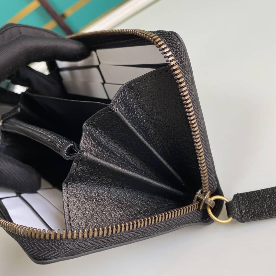 Gvc*1 Animalier Leather Zip Around Wallet 523667 Replica