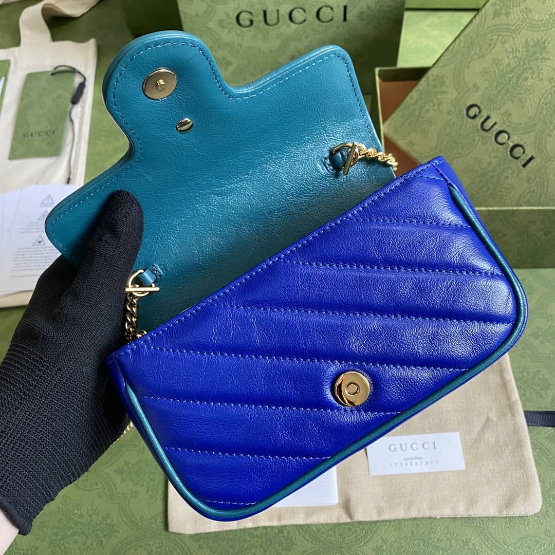 Gvc*1 Marmont GG Mini Chain Shoulder Bag Replica 574969