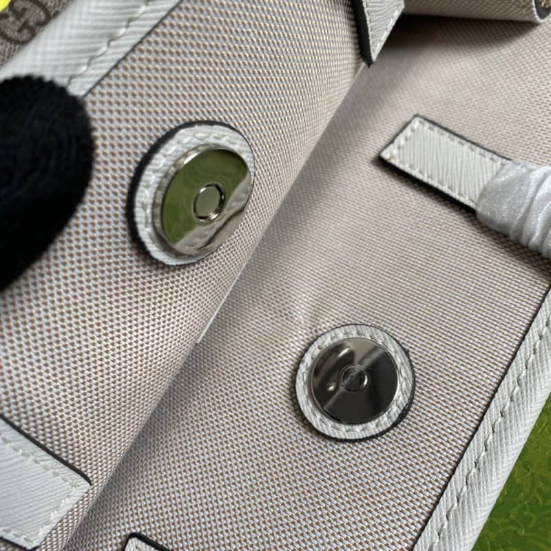 Gvc*1 GG Svp*me Kids Girl Tote Replica Gray 605614