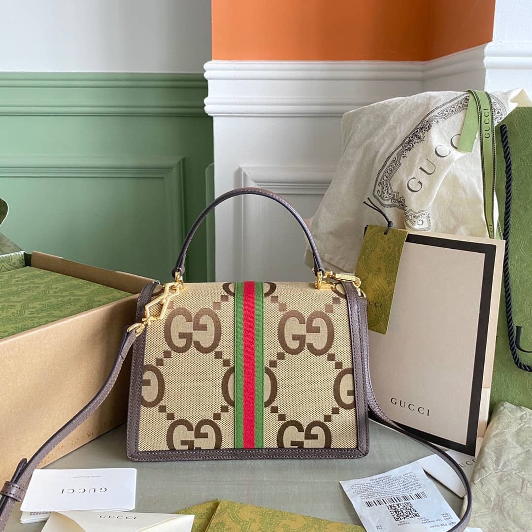 Gvc*1 Ophidia Small Top Handle Shoulder Bag With Web 651055 Replica