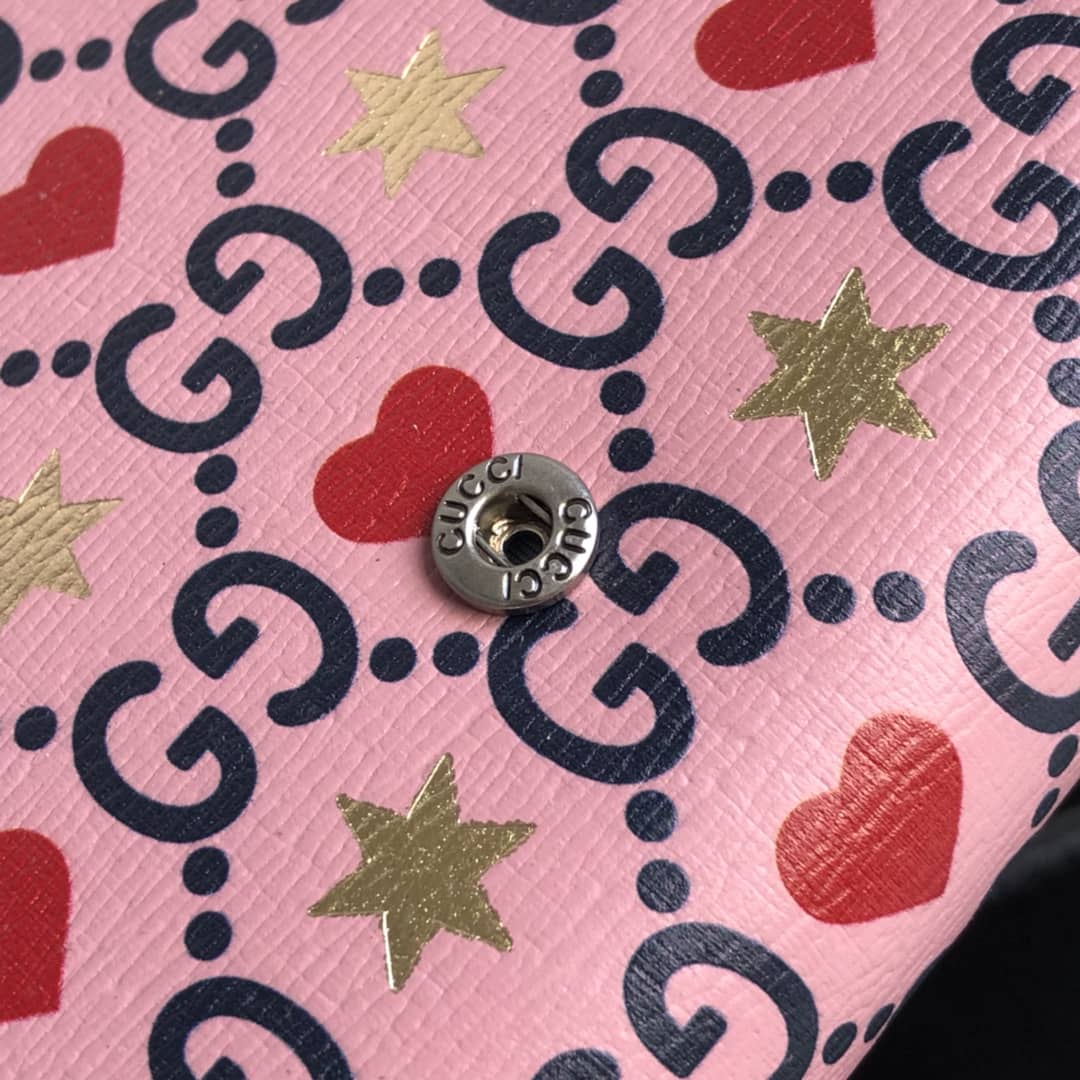 Gvc*1 Dionysus Chain Wallet Shoulder Bag Replica Pink 401231