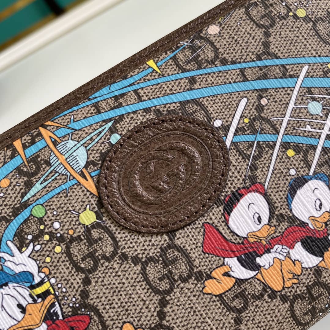 Gvc*1 Donald Zip Around Wallet Replica 647940
