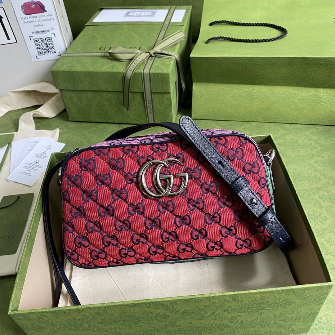 Gvc*1 Marmont Dupe GG Small Matelassé Shoulder Bag Replica 447632