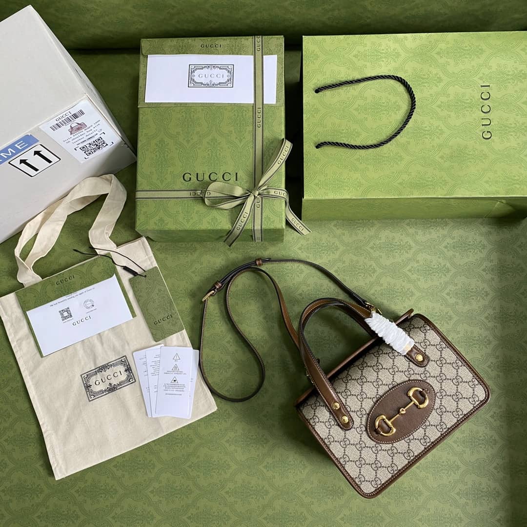 Gvc*1 1955 Horsebit Mini Top Handle Bag Replica 645453