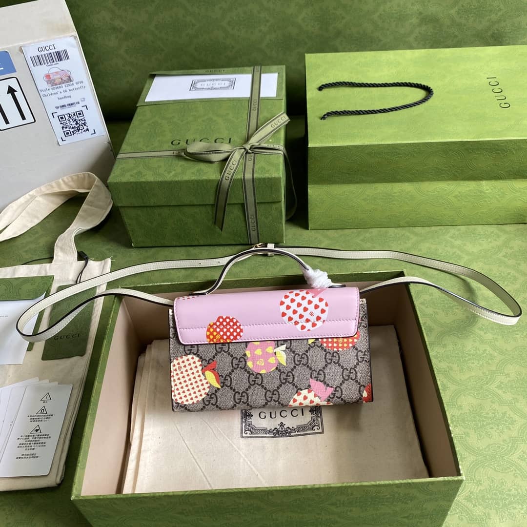 Gvc*1 Padlock GG Svp*me Canvas Top Handle Mini Bag Replica 652683