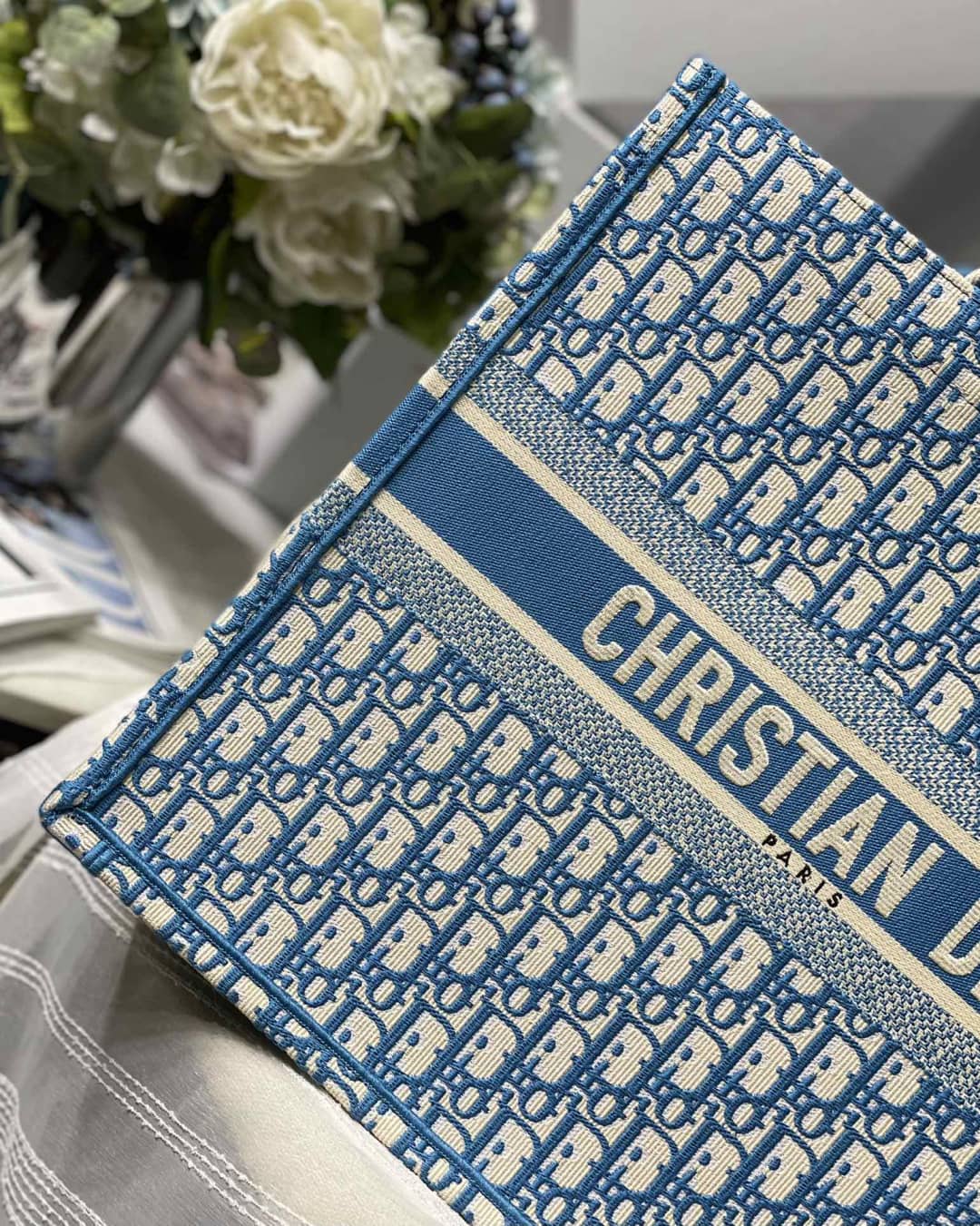 Chr1st1an D10r Tote Bag Dupe CD Book Embroidery