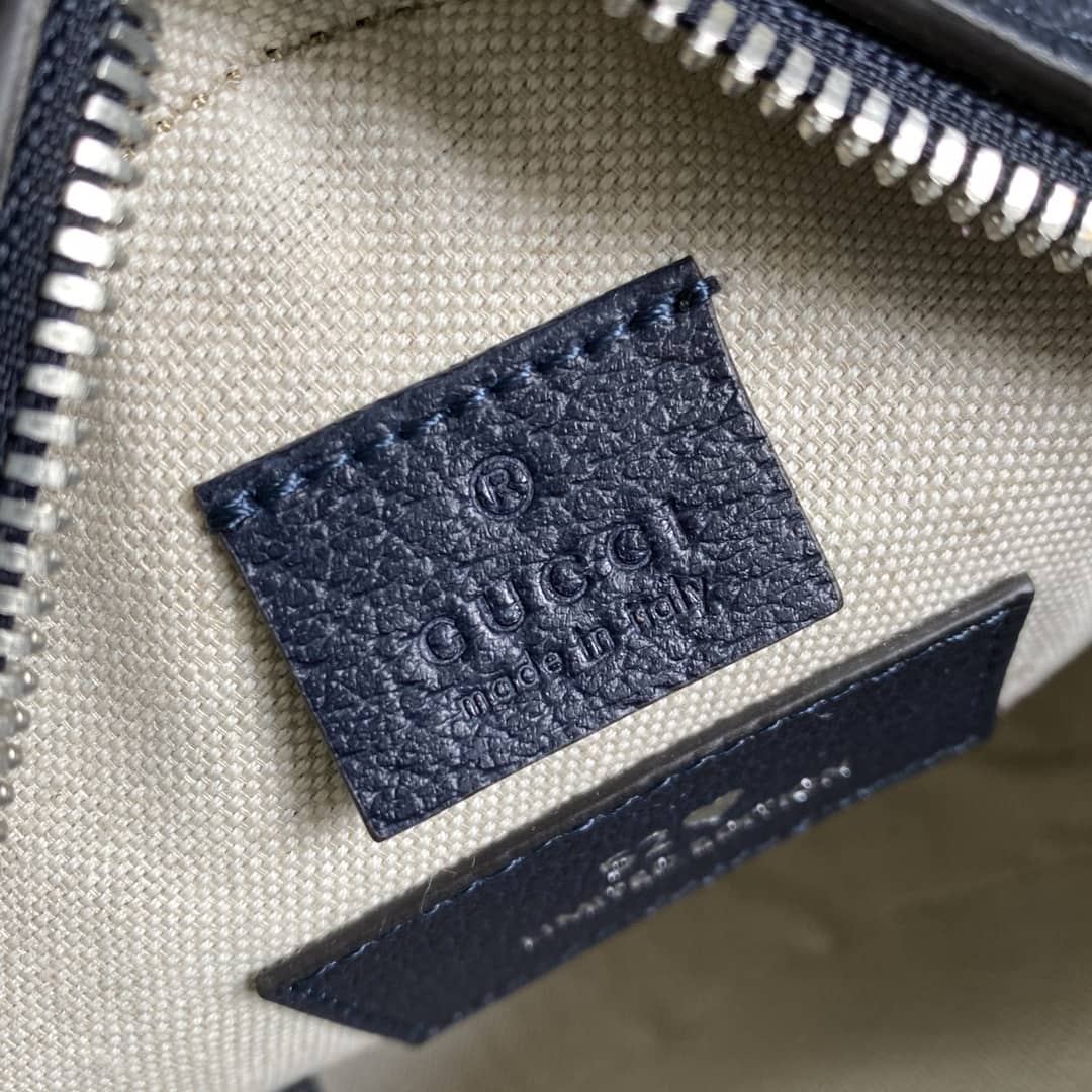 Gvc*1 GG Multicolor Round Shoulder Bag Red Replica 658825