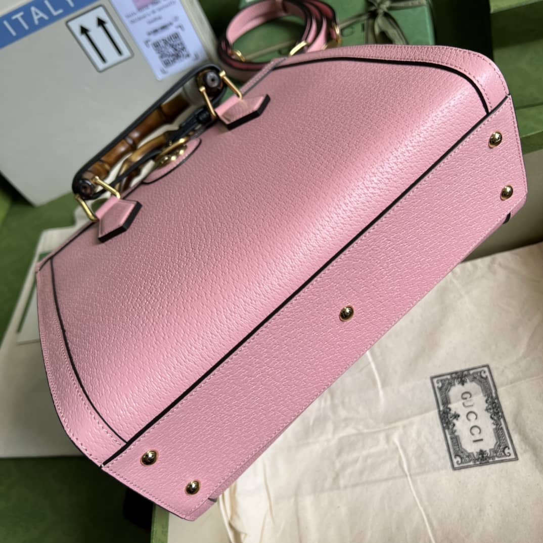 Gvc*1 Diana Small Tote Pink 702721 Replica Bag