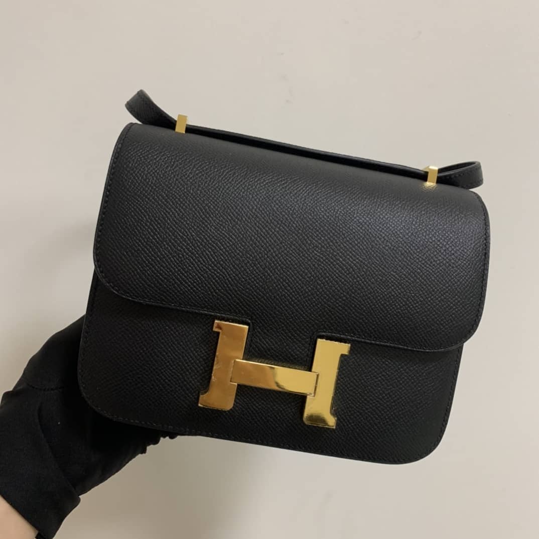 H**me5 Replica Constance Bag 18CM Epsom Leather