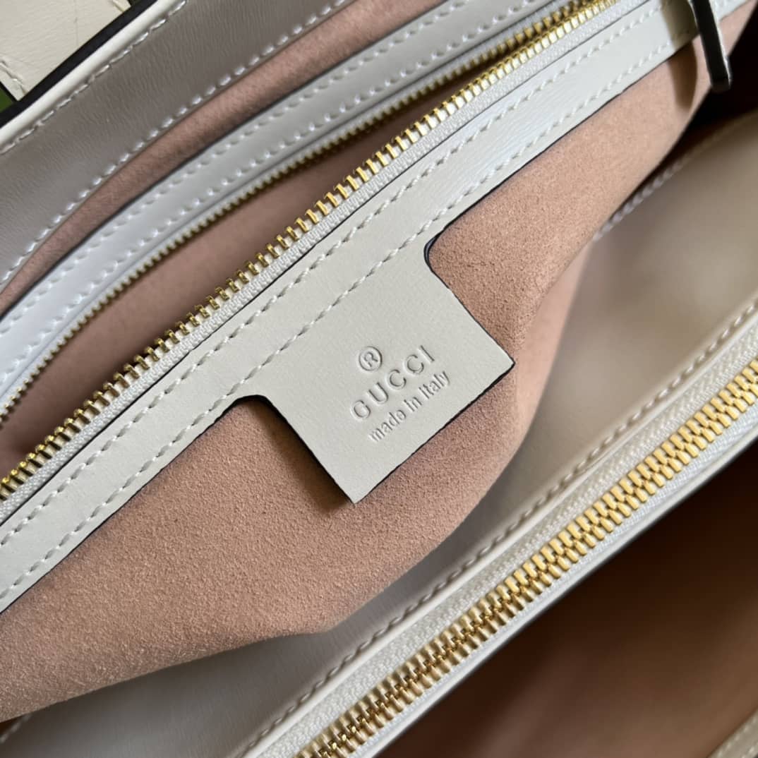 Gvc*1 Jackie 1961 Large Tote Bag White 649015 Replica