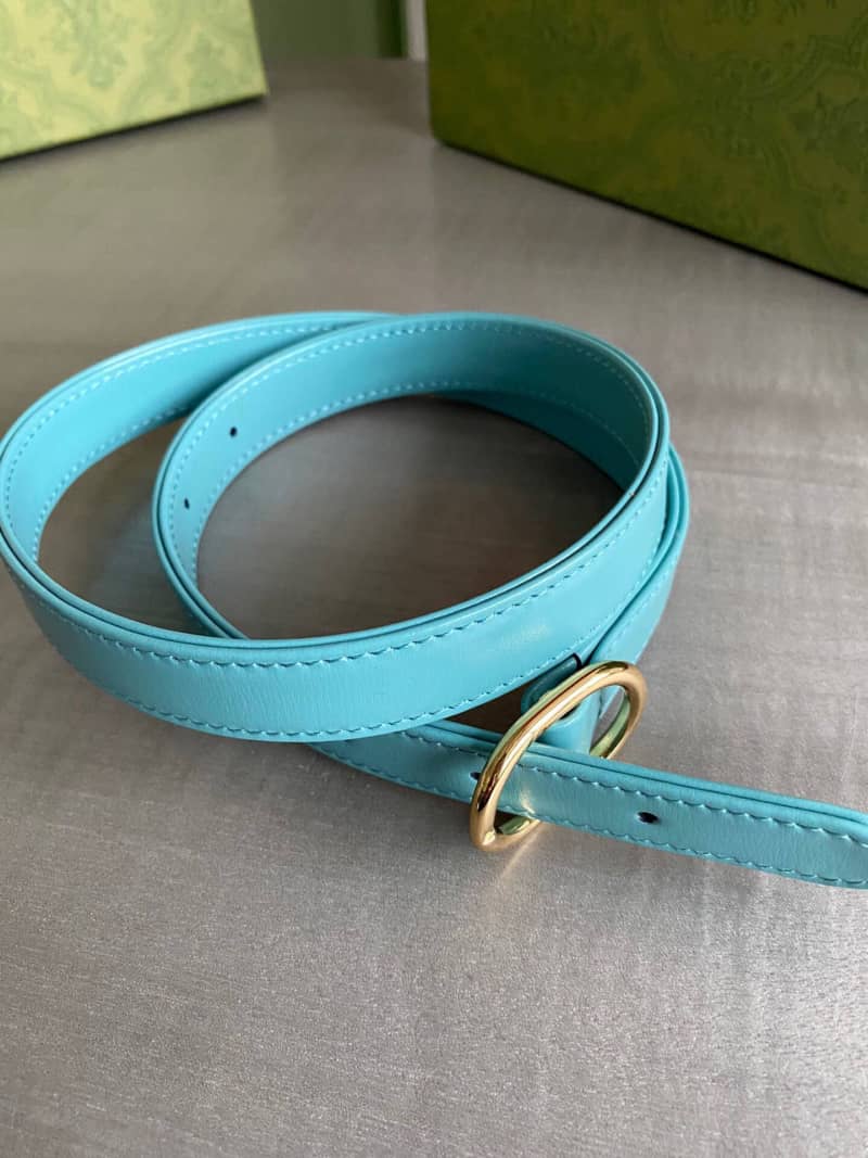 Gvc*1 GG Jackie 1961 Small Hobo Shoulder Bag Replica Blue 636709