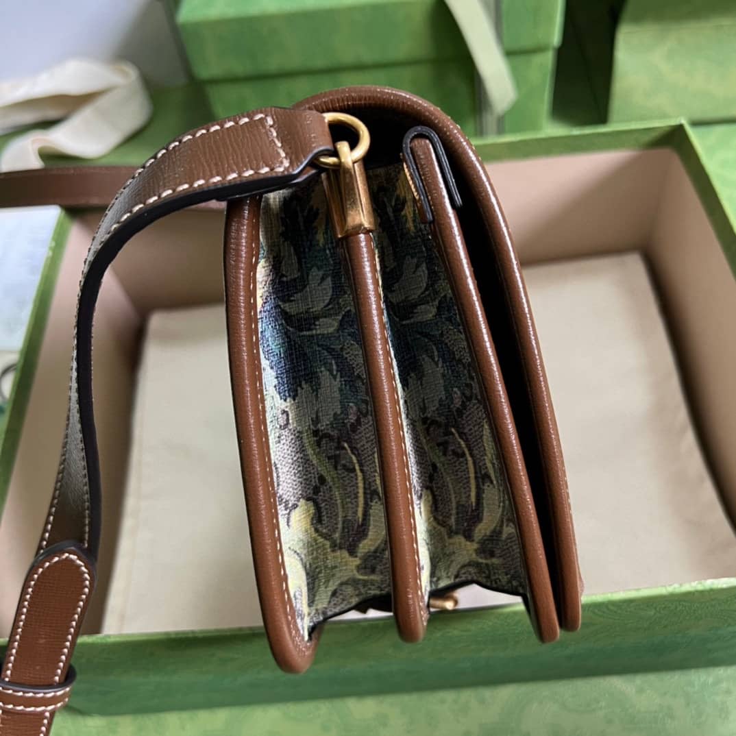 Gvc*1 GG Carnation Print Mini Shoulder Crossbody Bag 671620 Replica
