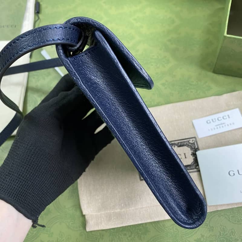 Gvc*1 GG Multicolor Mini Bag Replica Green 657582