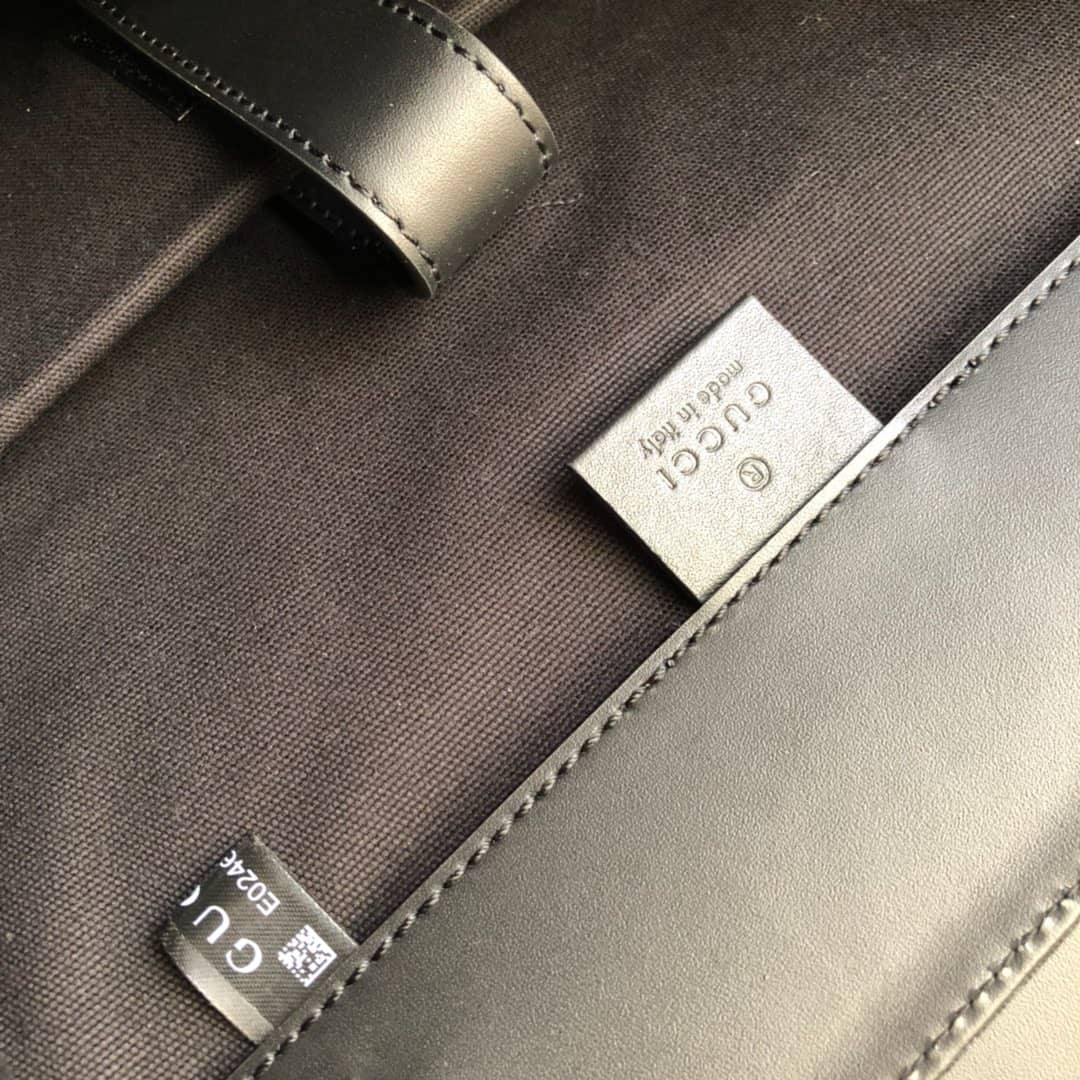 Gvc*1 Soft GG Svp*me Canvas Backpack Replica Black 450958