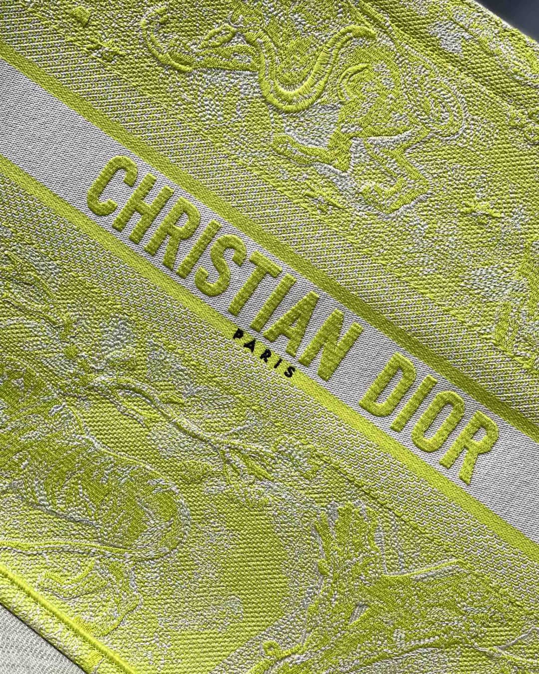 Chr1st1an D10r Tote Bag Dupe CD Book Embroidery