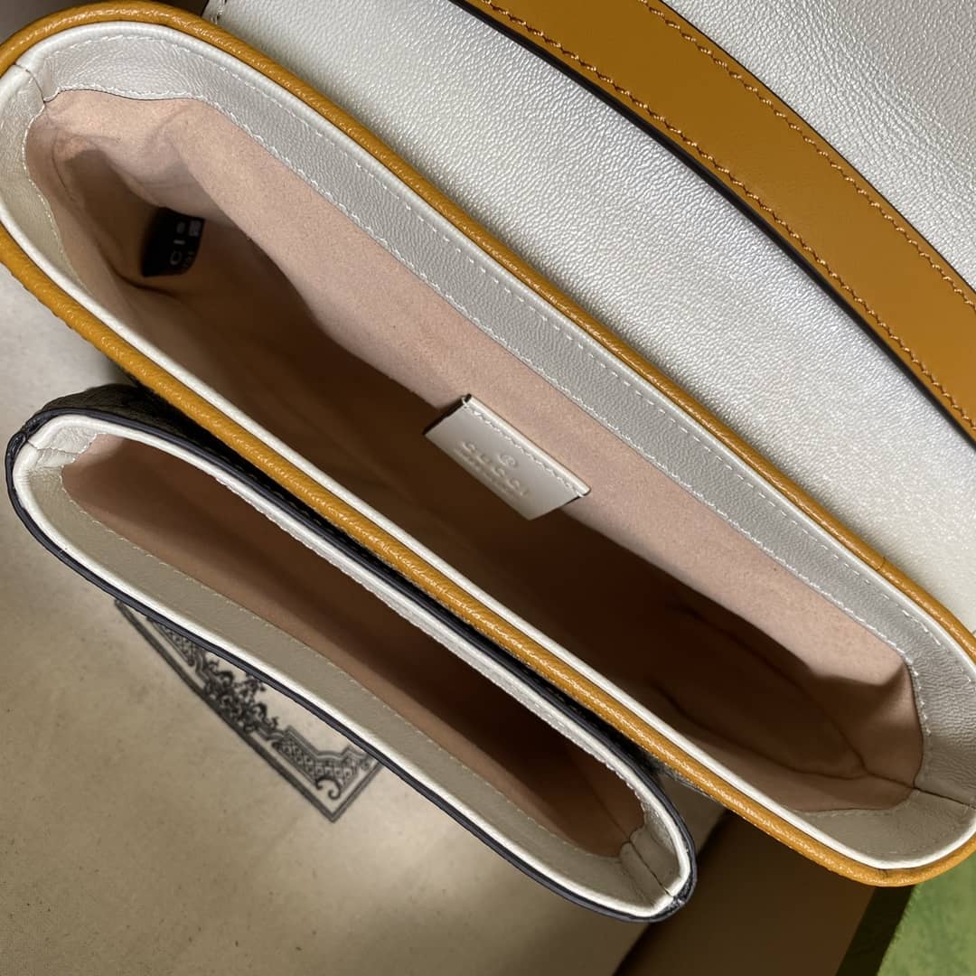 Gvc*1 Svp*me GG Padlock Canvas Mini Bag Replica 658487