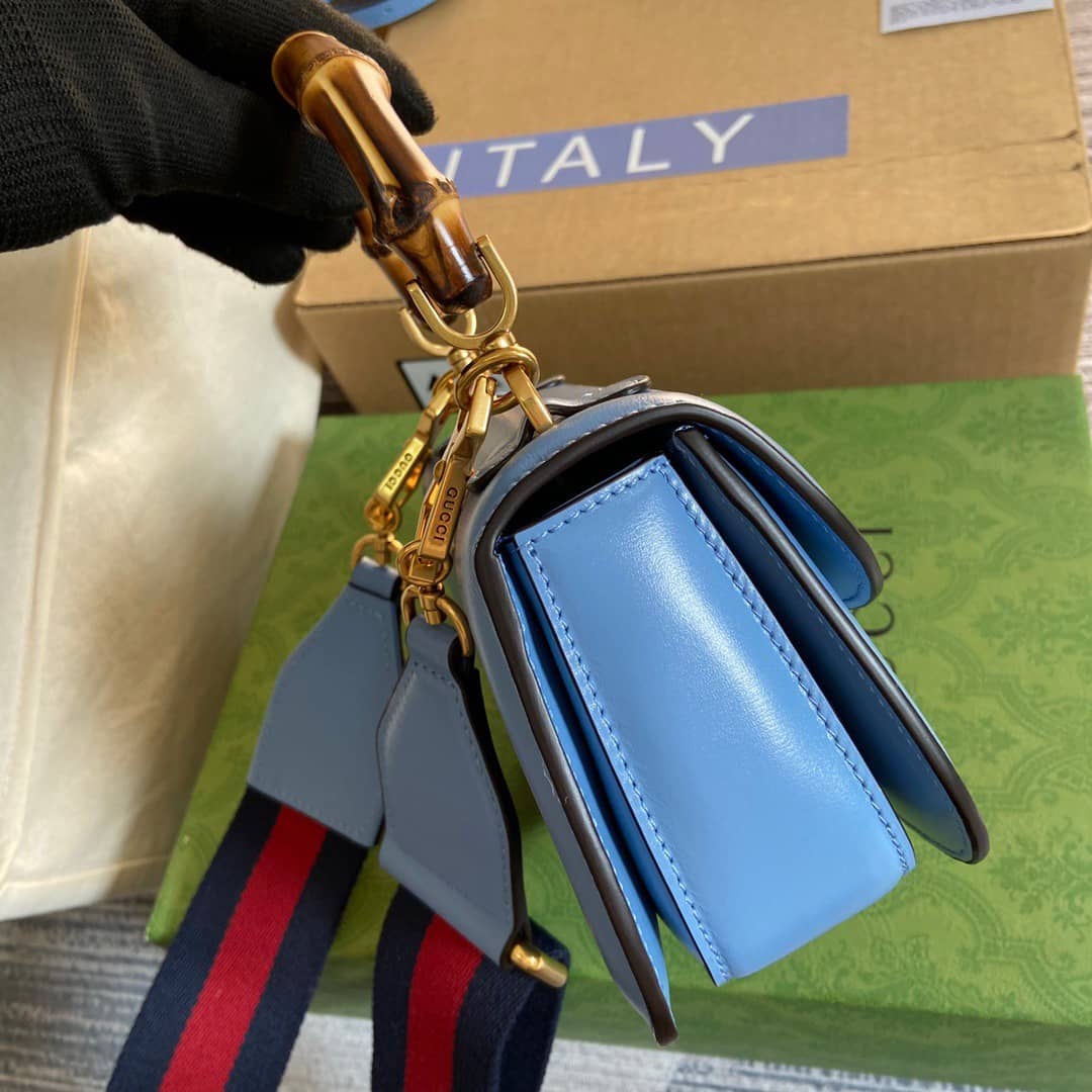 Gvc*1 Bamboo 1947 Mini Top Handle Shoulder Bag 686864 Replica