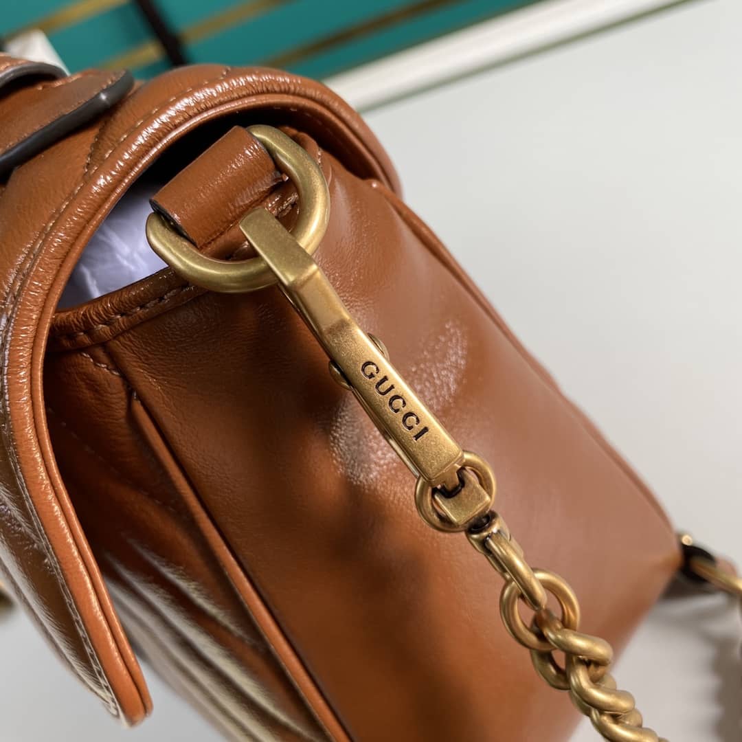 Gvc*1 Marmont Dupe GG Small Top Handle Bag Replica 498110