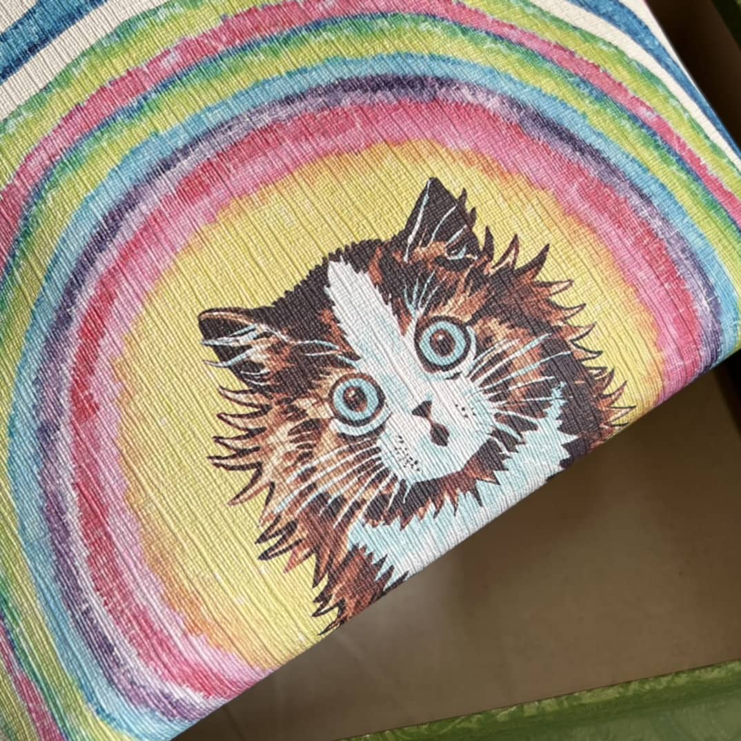 Gvc*1 Children Tote Cat Print 410812 Replica Bag