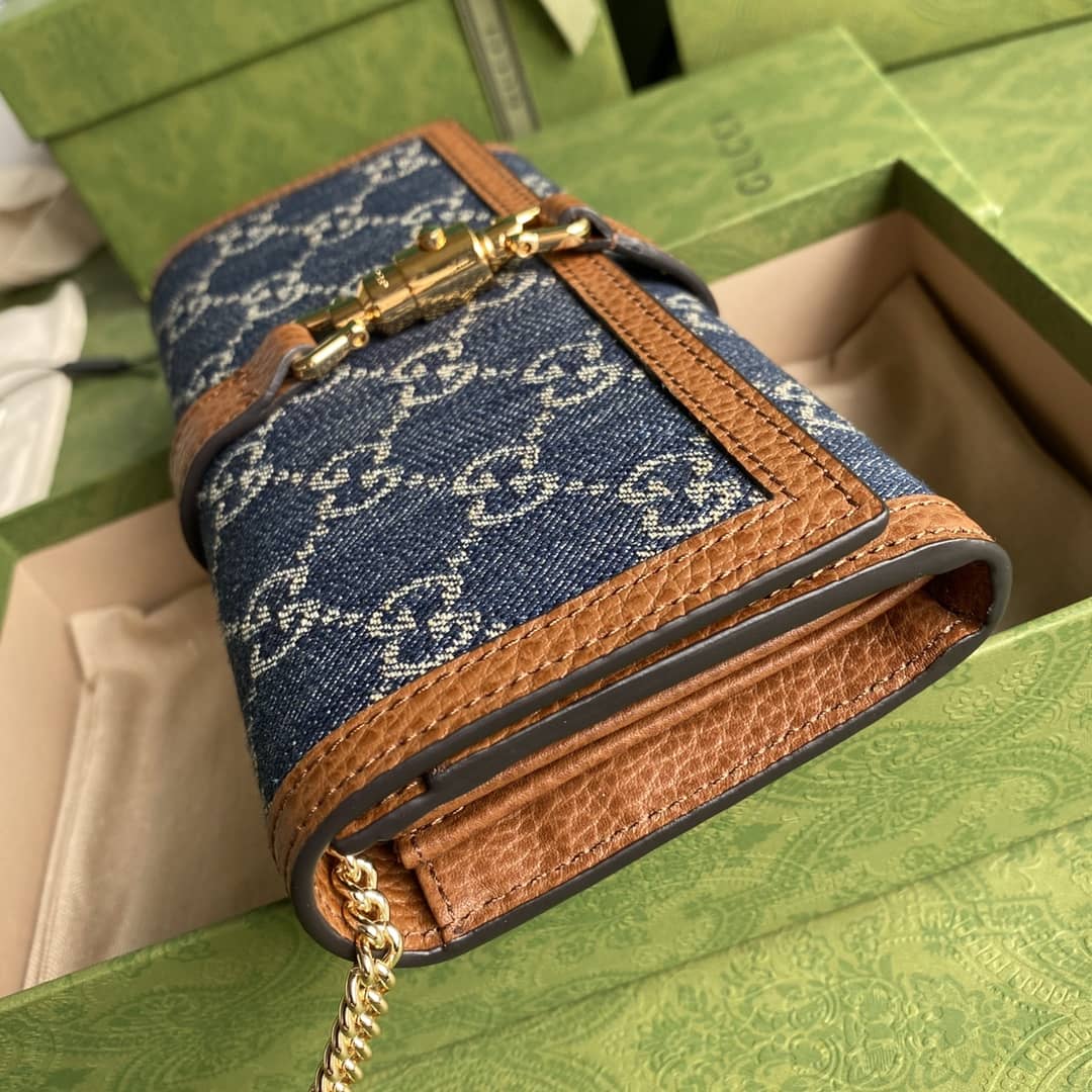 Gvc*1 Jackie 1961 Shoulder Bag Chain Wallet Replica 652681